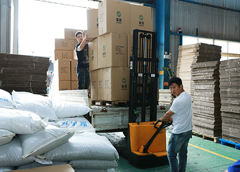 two worker checking dimension of 
