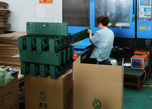 two worker checking dimension of 